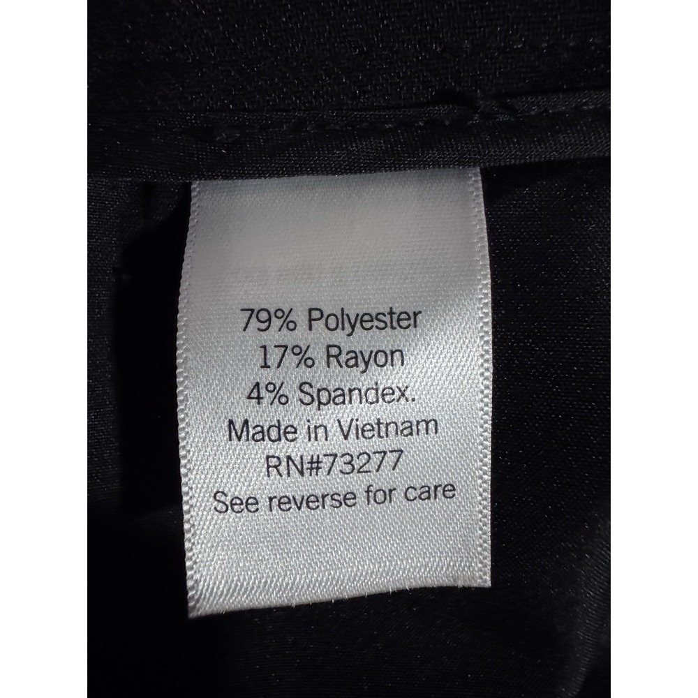 Nine West Women's Size 6 Black High Rise Pleated Dress Shorts Pockets - Picture 5 of 5